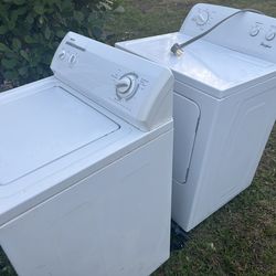 washer and dryer
