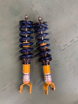 S2000 rear race Koni shocks , hyperco springs