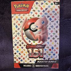 Pokemon Mew 151 Booster Bundle