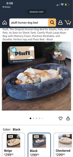 Human-Size Dog Bed