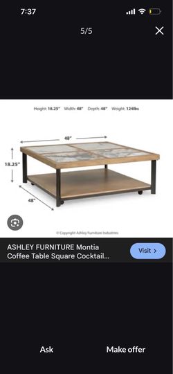 Ashley furniture coffee/ cocktail table