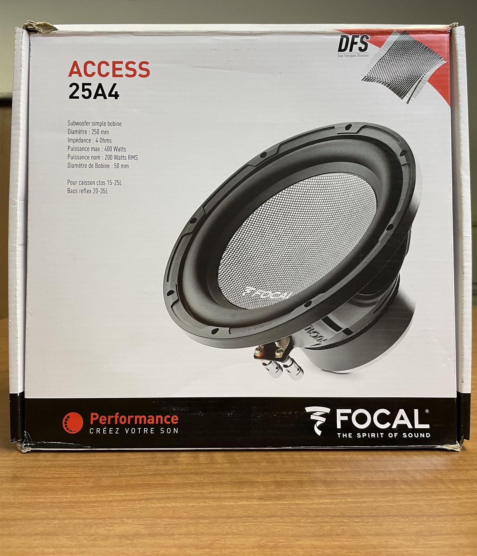 Focal Access 25A4 Subwoofer
