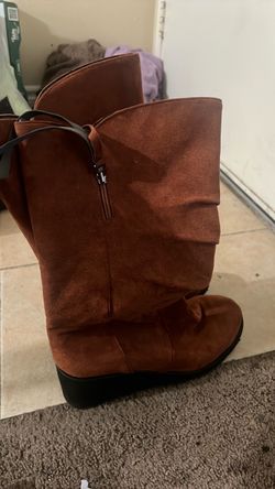 Size 13 brown wedges