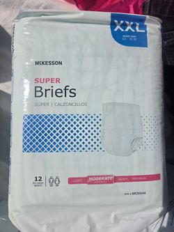 Adult Briefs, L and  XXL