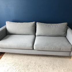 IKEA Karlstad Couch Sofa Gray