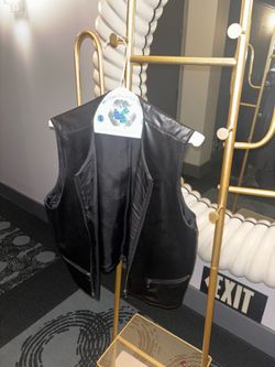 Falke Faux Leather Vest
