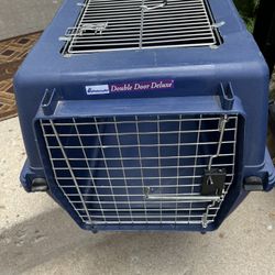 Dog Cage. (Double Door ). Deluxe Is $36