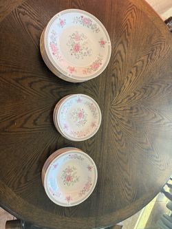 Floral Porcelain Dinnerware Set