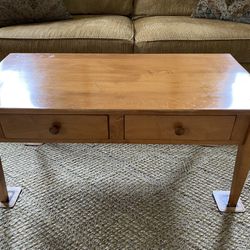 Priced To Sell Immediately!  First Come First Serve!  Coffee Table and Matching End Tables