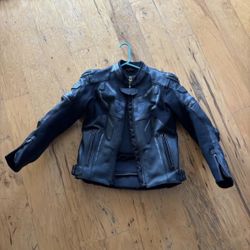 Cortech leather motorcycle jacket size small