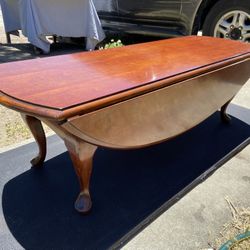 Vintage Drop Leaf Coffee Table 