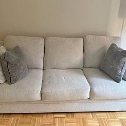 White couch