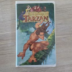 Walt Disney's Tarzan Animation Movie VHS Tape