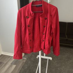 Red Jacket Tommy Hilfiger Size M