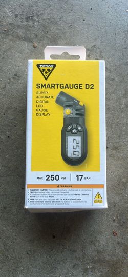 Topeak SmartGauge D2 Digital Tire Gauge
