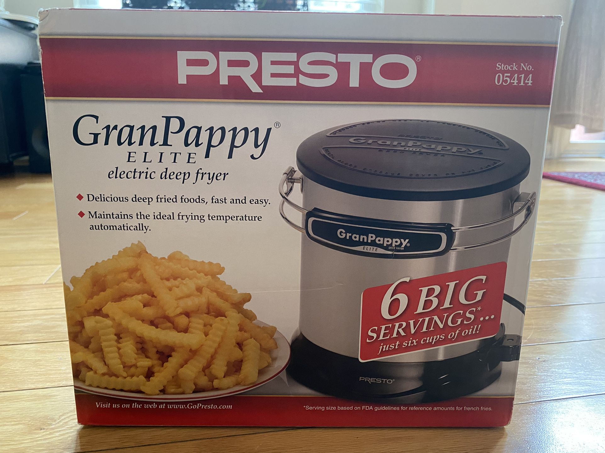 Presto GranPappy* Electric Deep Fryer