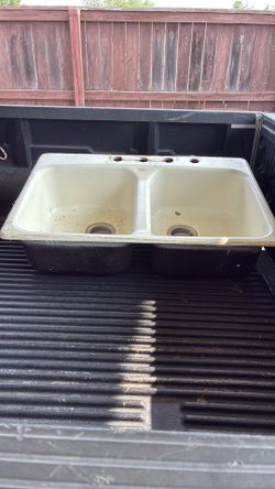Nice heavy outside sink $50