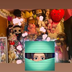 Stuffed Animals Plushie Dolls Porcelain Cute 