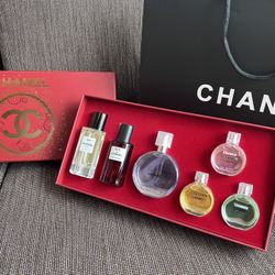 CHANEL Authentic Perfume 6 Bottles/Brand New with Box