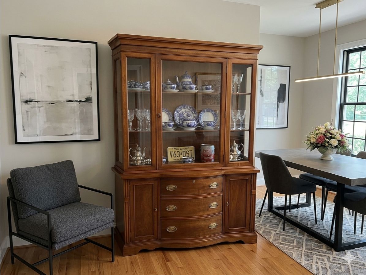 Mahogany Hutch solid wood