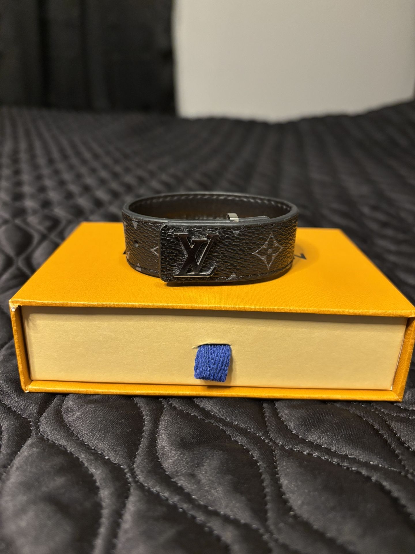 Louis Vuitton Slim Monogram Eclipse Bracelet