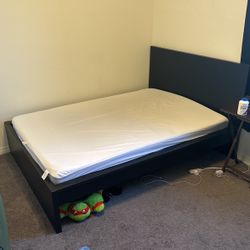 IKEA Full Bed Frame And Mattress