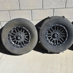 Sand Rear Paddles And Front Tires RZR 900