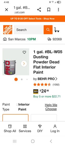 Flat swiss coffee, interior paint