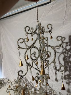 Hanging Beaded Chadeliers