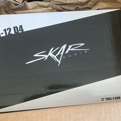 (TWO) SDR-12 | 12" 1,200 WATT MAX POWER CAR SUBWOOFER