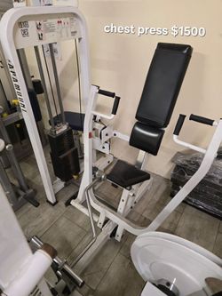 Paramount Foot Pedal Chest Press Workout Fitness Gym Equipment Machine