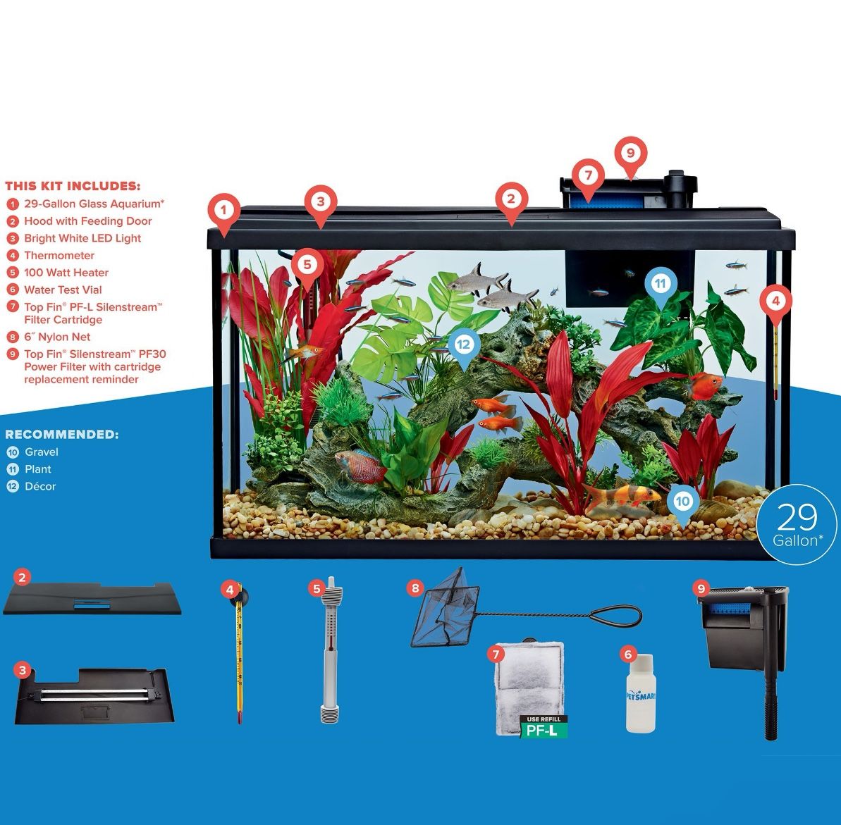 29 Gallón Fish Tank