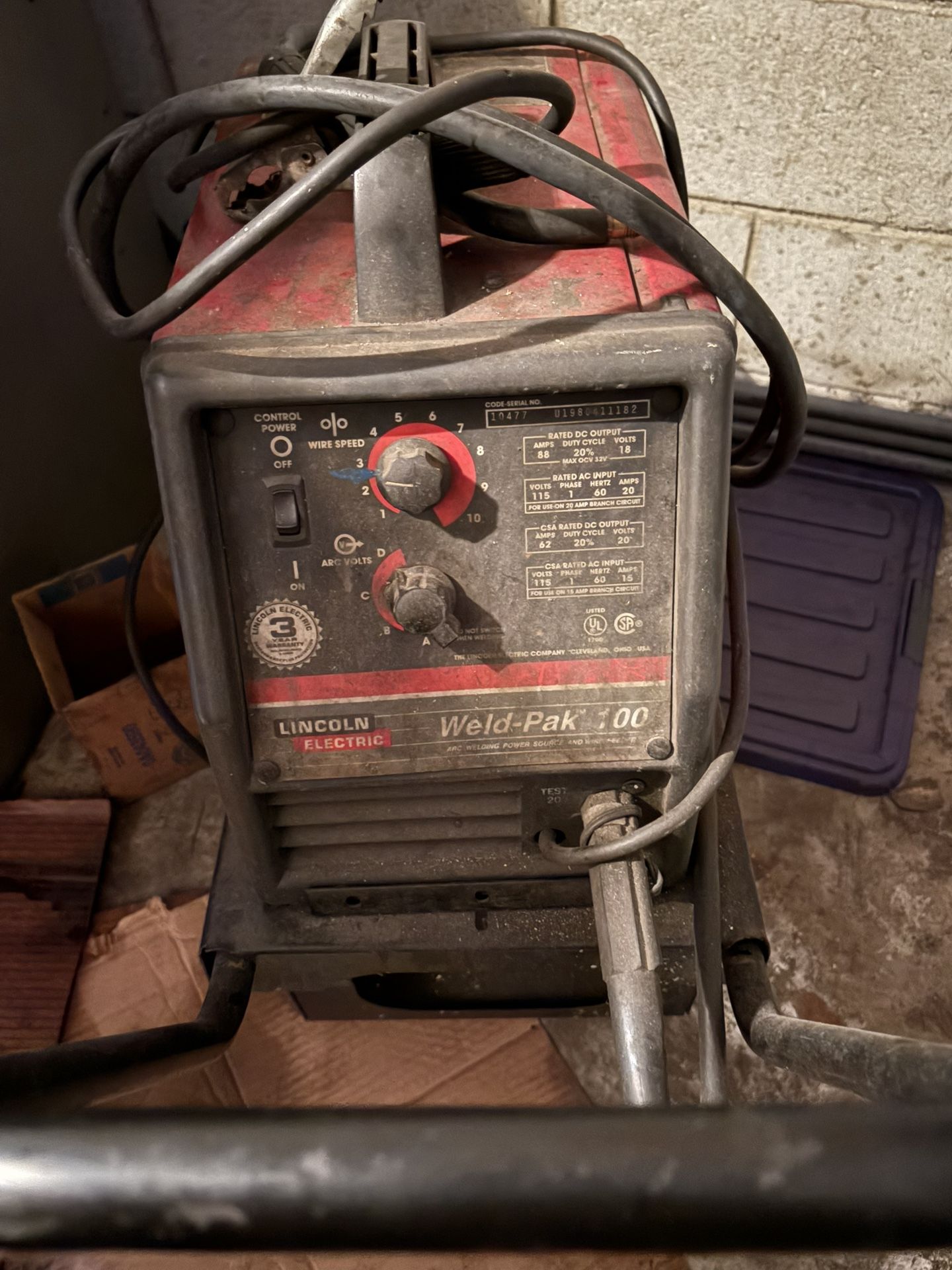 Lincoln Electric Weld-Pak 100