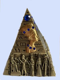 Ancient Egyptian Pyramid Keepsake Jewelry box