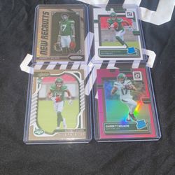 2022 NFL Panini/Prizm/Donruss/Optic/Absolute Garrett Wilson Prizm RC Lot!