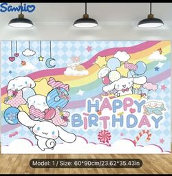 Sanrio Backdrop (read Description)