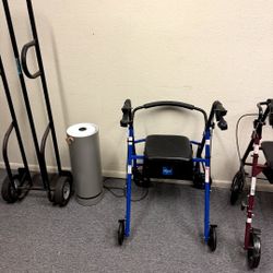 Regular rollator (blue) 
