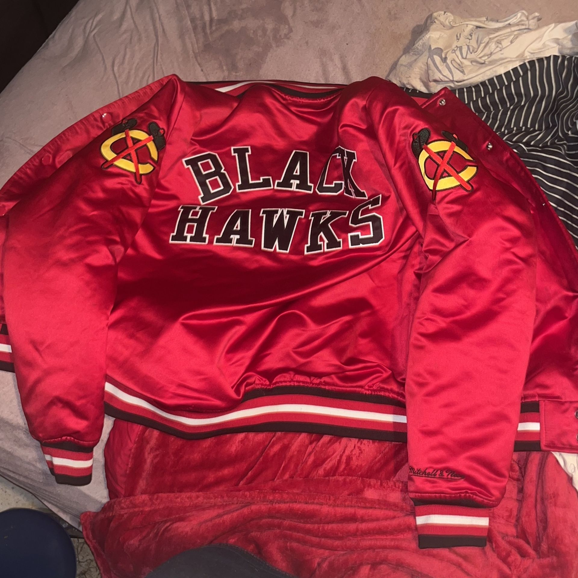 Black Hawk Jacket.color Red.Size Large In Men