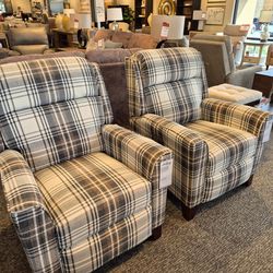 La-Z-Boy power high leg chairs for sale