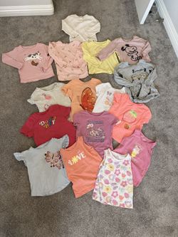Girls’ Toddler T-Shirts & Long Sleeve Tops – Lot of 3T (Size 3T)