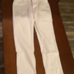 White skinny jeans