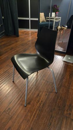 IKEA Black Dining / Office Chair – Modern Minimalist
