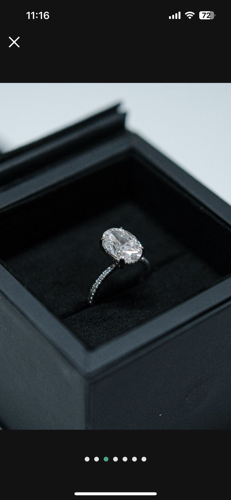 East West Gem Co Engagement Ring