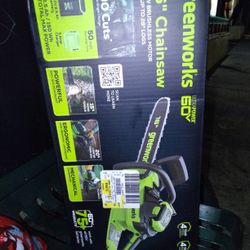 Chainsaw Green Works 