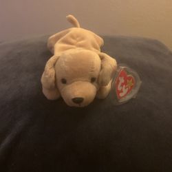 Fetch Beanie Baby Ty DOB 2/4/1997
