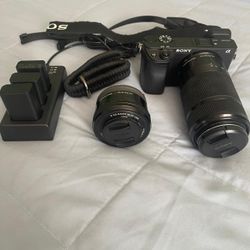 Sony A6400 With Lens/Accessories Mint Condition