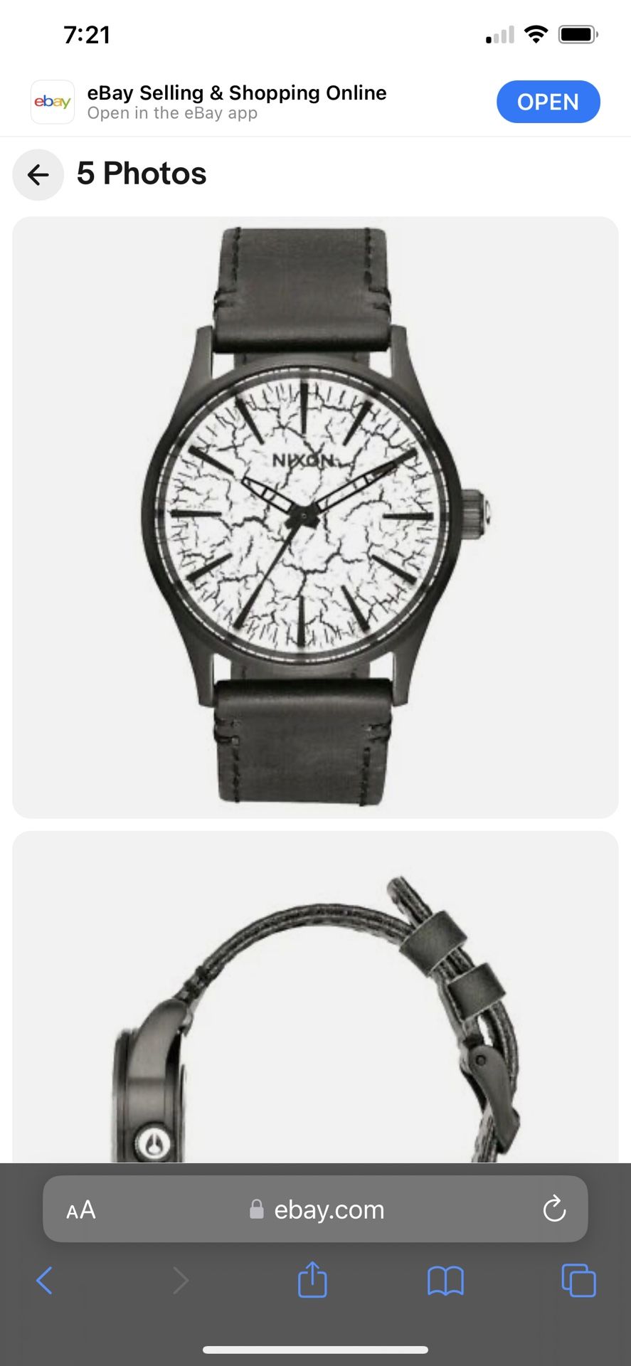 Nixon Sentry New With Tags