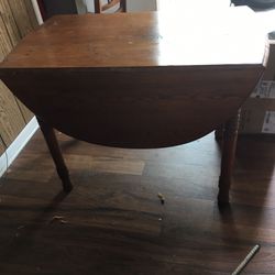 Oak Kitchen Table 115 Year Old
