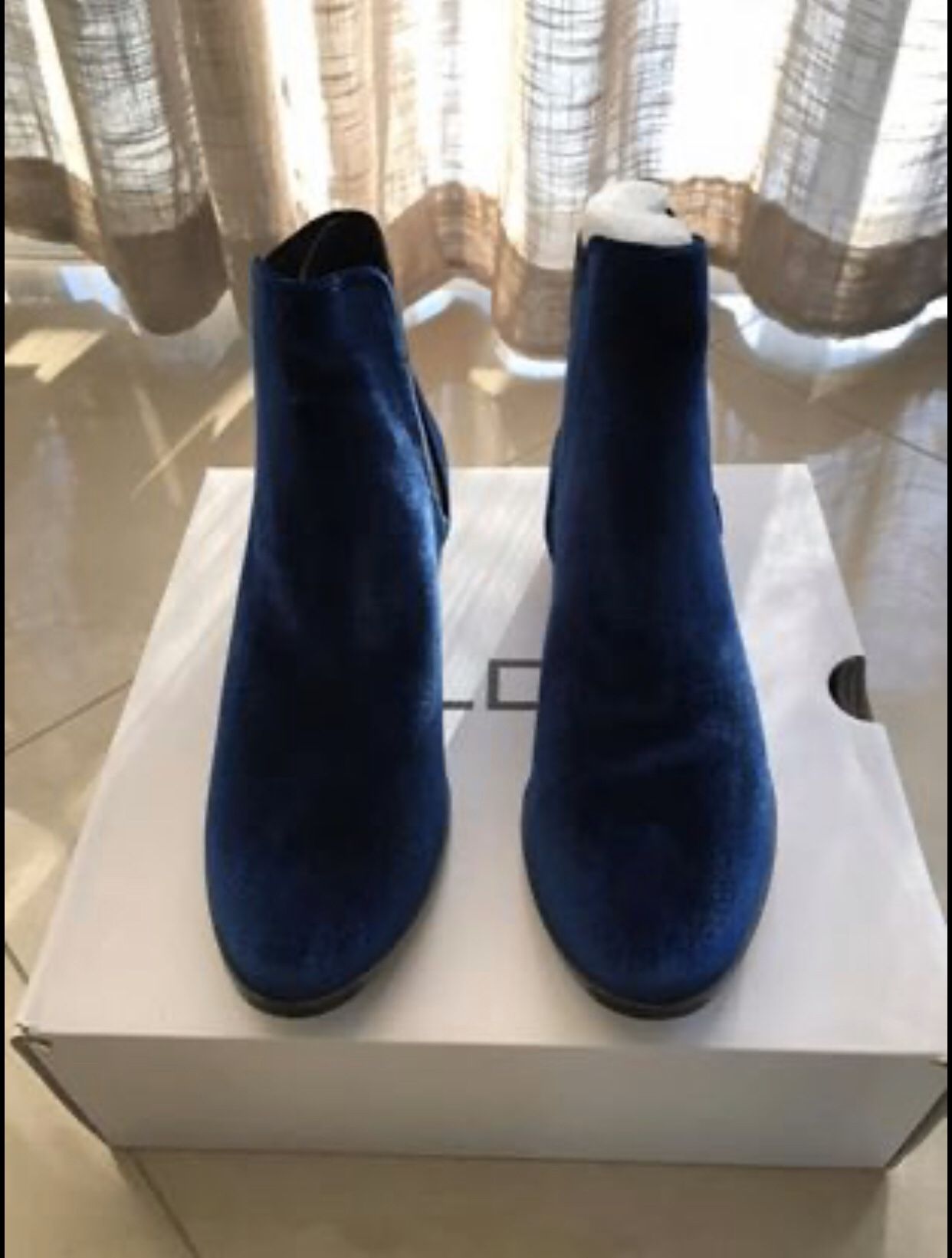 ALDO: Blue Ankle Boots