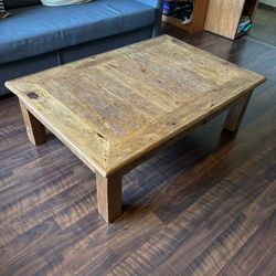 Real Wood Coffee Table 